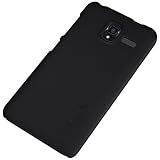 NILLKIN Matte Hard Back Case Cover + LCD Film for Lenovo A850+, Black