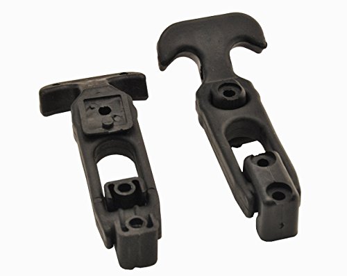 Accessbuy Flexible Rubber T-Handle Draw Latches for Cooler, Golf Cart or Tool Box (4 Pack)