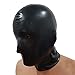Lequida Brand New Black Latex Rubber Gummi Hood Mask (One Size)