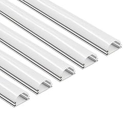 TORCHSTAR 5 Pack 3.3ft/1m Aluminum U-Shape Channel