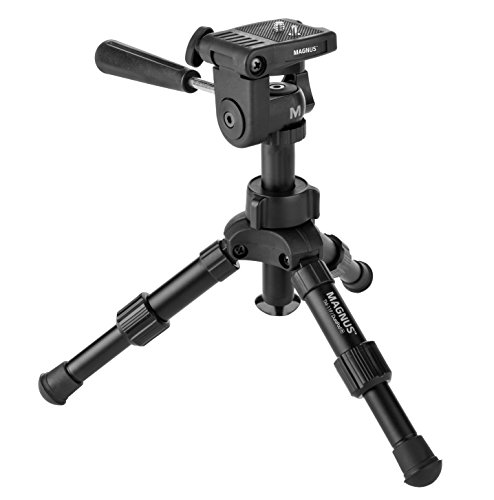 Magnus TM-11P DuraPod Mini Tripod with 3-Way, Pan-and-Tilt Head