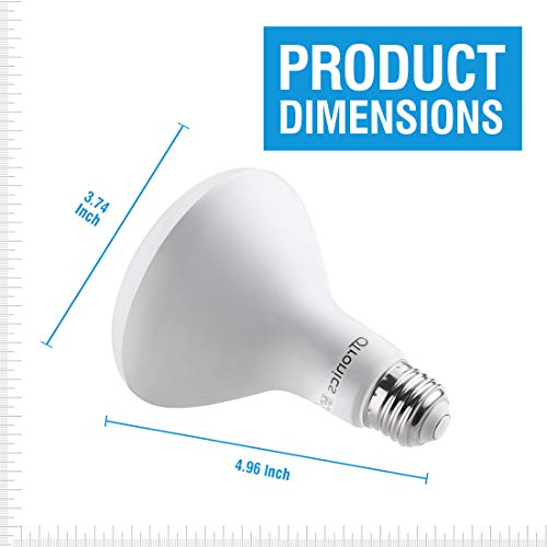8 Pack BR30 LED Light Bulbs 9W Replacement 60W, 5000K Daylight, 650 LM, E26 Base, Dimmable, Indoor Flood Light for Cans - UL & Energy Star