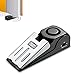 EMDMAK Door Stop Alarm with 120DB Siren Door Stopper for Home & Travel (Black) (One piece)