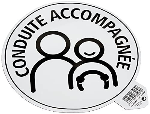 Carlinea 463264 Conduite Accompagnee (Supervised Driver) Magnetic Sticker [French Language]