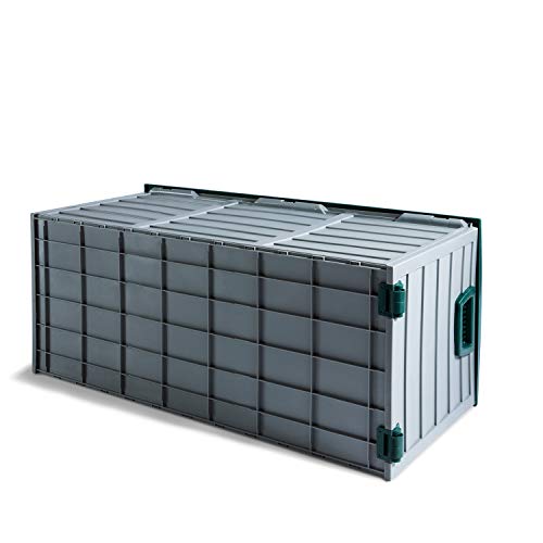 image for Tiptiper Deck Box, 79 Gallon Outdoor Storage Box Waterproof with Locka