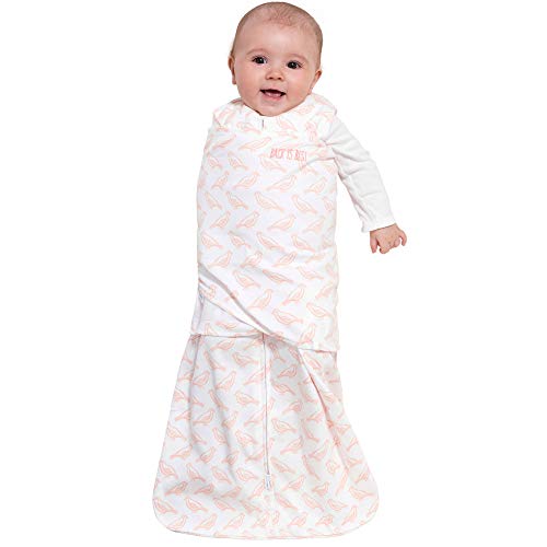 HALO 100 Cotton Sleepsack Swaddle, 3Way Adjustable Wearable Blanket