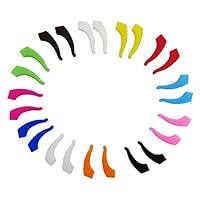 DODOGA Eyeglasses Anti Slip Holder Silicone Glasses Ear Hook Eyewear Retainer Replacement Kid Adult Sports Eyeglass Strap Holder Adjustable Ear Grip Hook Eyeglass Temple Tip,12 Pairs