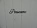 Persevere Word Decorative Metal Wall Art