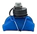 Nathan NS4329 Flexshot Soft Silicone 34oz Narrow & Wide Mouth Bpa Free Water Bottle, Electric Blue, 34 oz/ 1L