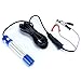 Amarine-made White 12v-24v 8W 180 LED 1000 Lumens IP68 Submersible Fishing Light Underwater Fish Finder Lamp with Battery Clip & Power Plug (White)