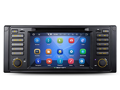 Eonon GA6201 Android 5.1 Car DVD Player for BMW E39 1996-2003 Lollipop In Dash GPS Radio Stereo 7 Inch Multimedia Touch Screen Bluetooth 4.0 Support Sub Volume Control
