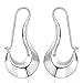 NYKKOLA Beautiful Elegant Jewelry 925 Silver Unique Simple Dangle Earrings