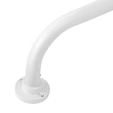 TANGWIN White Wrap Around Curtain Rods,Heavy Duty