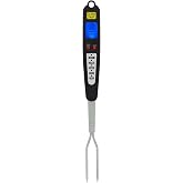 Digital Meat Thermometer, Dual Probe Grill Food Monitor | Read Food Thermometer for Cooking, Smoker, Kitchen Gadgets, Backlit