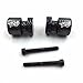 HTTMT MT221-003- Carbin Fiber Swingarm Spools R6 Engraved Logo 6mm Compatible with FZ6 2004-2008/ R6 YZF-R6 1998-2015/ R6S YZF-R6S (All Years) Carbon