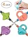 Pencil Grips, Jarlink Pencil Grips for Kids Handwriting Aid Grip Trainer Posture Correction Finger Grip for Kids, Adults, Arthritis Designed for Righties or Lefties (4PCS)