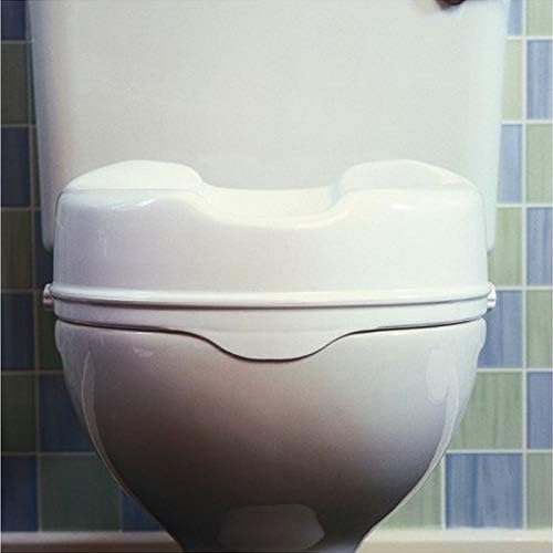 Homecraft Raised Toilet Seat 4 Inch (10 cm), Toilet Riser for Elderly Disabled and Post Surgery Recovery, Lightweight - Image 5