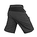 Cycorld Mens Mountain Bike Biking Shorts, Bicycle MTB Shorts, Loose Fit Cycling Baggy Lightweight Pants with Zip Pockets(Dark Grey, 3XL)thumb 1