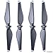 CamKix Replacement Propellers Compatible with DJI Mavic Air - 4 or 8 Blades (Black) (2 Sets of 8 Blades)