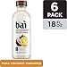 Bai Coconut Flavored Water, Puna Coconut Pineapple, Antioxidant Infused Drink, 18 Fluid Ounce Bottle, 6 count
