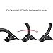 1byone HDTV Antenna [2019 Upgraded Version] Digital Amplified Indoor TV Antenna, Amplifier Signal Booster Support 4K 1080P UHF VHF Freeview Life Local Channels All Type Television(Black)