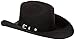 Stetson Men's 3X Oakridge Wool Cowboy Hat Black 6 7/8 [Apparel]
