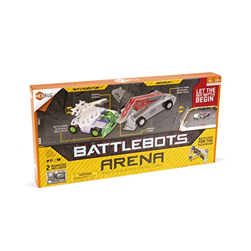 HEXBUG BattleBots Arena Bronco & Witch Doctor Battle Bot with Game
