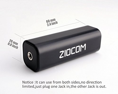 Ziocom Ground Loop Noise Isolator [ Eliminate the Buzzing Noise Completely while Playing Music ] for your Car Audio System/Home Stereo with 3.5mm Audio Cable - Thumbnail 3