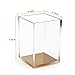 Acrylic Gold Pen Pencil Holder, Desktop Stationery Organizer,Office Desk Accessory (gold)