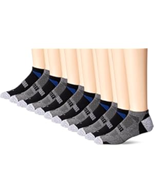 Men's Low Cut All Sport No Show Socks 6-Pair 13-15 | Shoe size 12-16