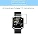 Vancle Screen Protector for Fitbit Blaze Smart Watch,Tempered Glass 2.5D, HD Ultra Clear Film, 3-PACK