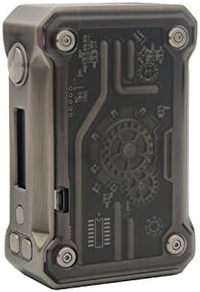Tesla Punk 220W TC Box MOD Max 220W Output VW/TC/TCR Box Mod Suit Tesla H8 Tank No Dual 18650 Battery Punk Style Mod - Antique Brass