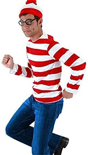 Qichuhua Where's Waldo Adult Costume Kit