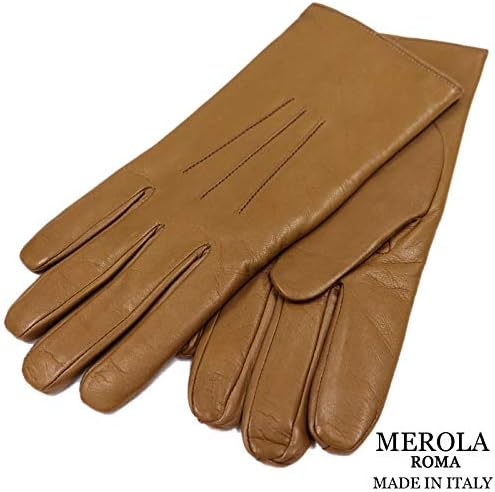 Amazon メローラ イタリア製 レザーグローブ メンズ 本革 手袋 ナパレザー イタリア製 革 グローブ Bt 8 1 2 キャメル 手袋 通販