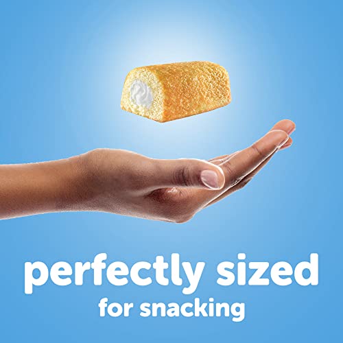 HOSTESS TWINKIES SNACK CAKES, GOLDEN SPONGE CAKE WITH CRÈME FILLING, 13.58 OZ. BOX,10 COUNT