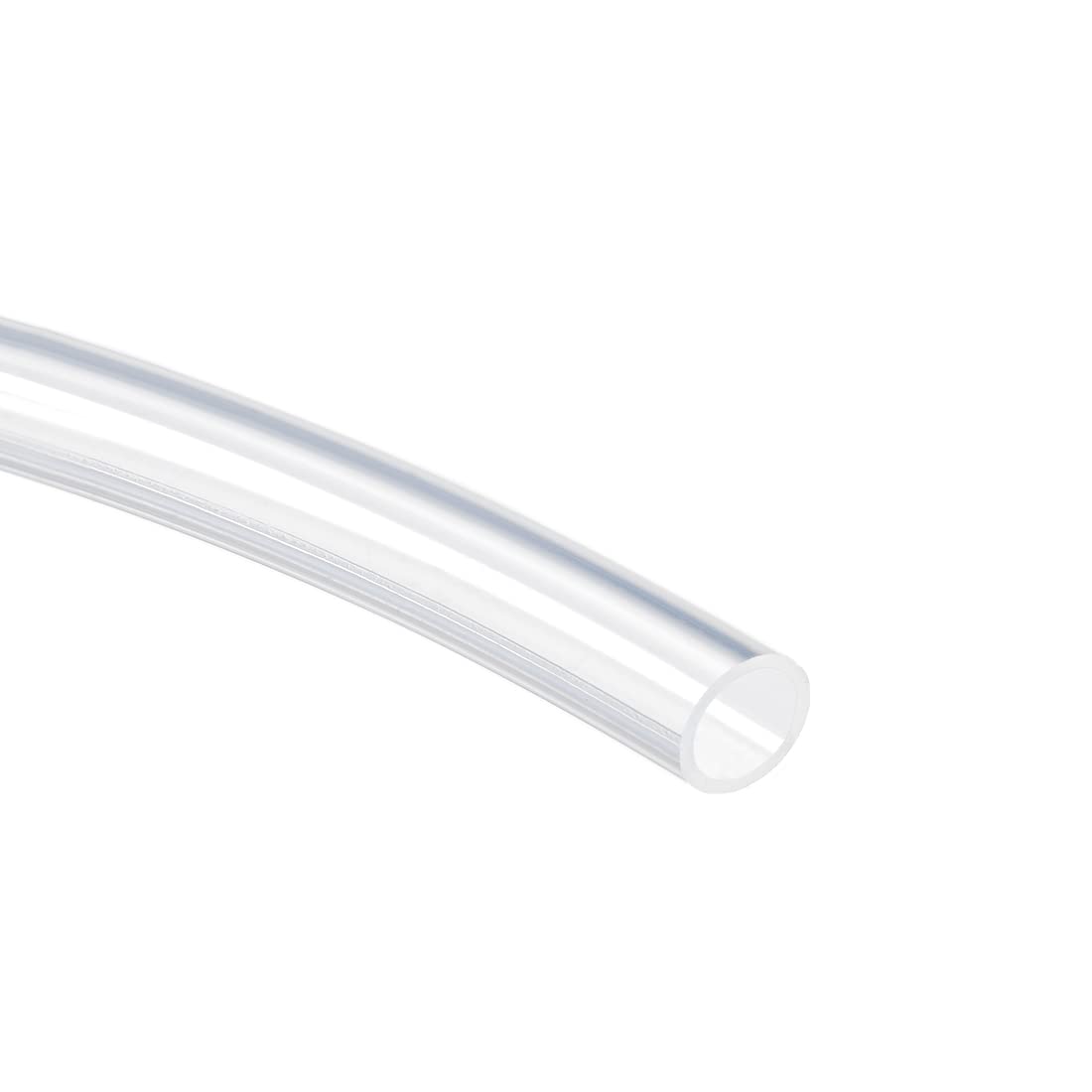 sourcing map Silicone Tubing 3/8"(9mm) ID X 1/2"(13mm) OD 6.6ft(2m) Silicone Rubber Tube Air Hose Pipe for Pump Transfer Clear