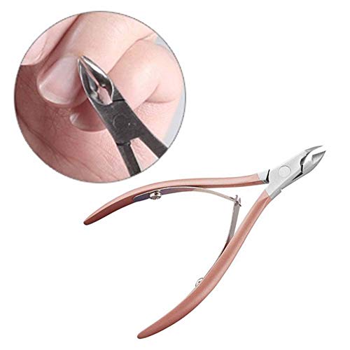 Cuticle Trimmer Cuticle Nipper Cuticle Pusher Professional Grade Stainless Steel Cuticle Remover and Cutter - Durable Manicure and Pedicure Tool - Beauty Tool Perfect for Fingernails and Toenails