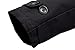 wantdo Men's Cotton Jacket Classic Military Stand Collar Chore Coat Black Small