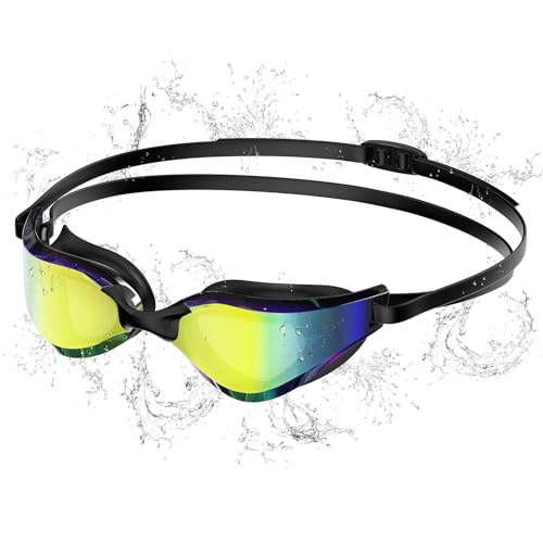 Seaflar Swimming Goggles Polarized Anti-fog UV400 Protection, Adjustable Silicone Strap – Professional for Adults & Teens, Water Sports Men Women