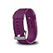 KingAcc Compatible Replacement Bands for Fitbit Charge HR, Soft Silicone Band with Metal Buckle Fitness Wristband Sport Strap Women Men (1-Pack, Dark Purple/Plum, Small)