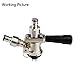 Ball Lock Keg Coupler Adapters-Sankey Keg to Ball Lock Quick Disconnect Conversion Kit，Stainless Steel 5/8 Thread Keg Coupler Adapter Gas Post & Liquid Post Keg Fittings for A,D,G,S,U Type Keg Coupler