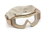 Revision Military Desert Locust Goggle Basic Clear 4-0309-0501 Desert Locust Goggle Basic Clear Desert Tan, Clear