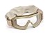 Revision Military Desert Locust Goggle Basic Clear 4-0309-0501 Desert Locust Goggle Basic Clear Desert Tan, Clear