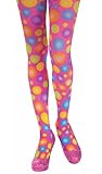 Forum Novelties Inc - Circus Sweetie Polka Dot Panty Hose