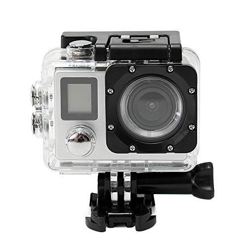 HD 1080P Sports Action Camera Dual Screen Wifi 4K DVR Cam Camcorder w/a Waterproof Casing(30m), 16Mega Pixels CMOS-Sensor AND Remote Photograph (US STOCK)