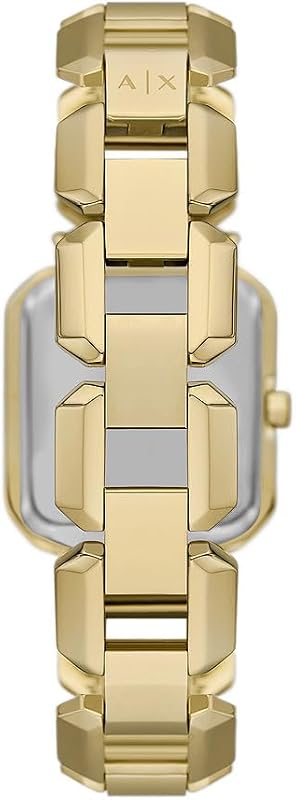 Montre pour femmes, Quartz Mouvement à trois aiguilles et boîtier de 27 mm avec bracelet en acier inoxydable