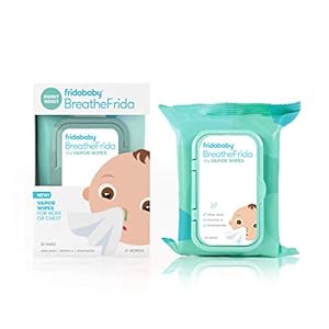 Breathefrida Vapor Wipes for Nose or Chest by Frida Baby 30 Count (Pack of 1)