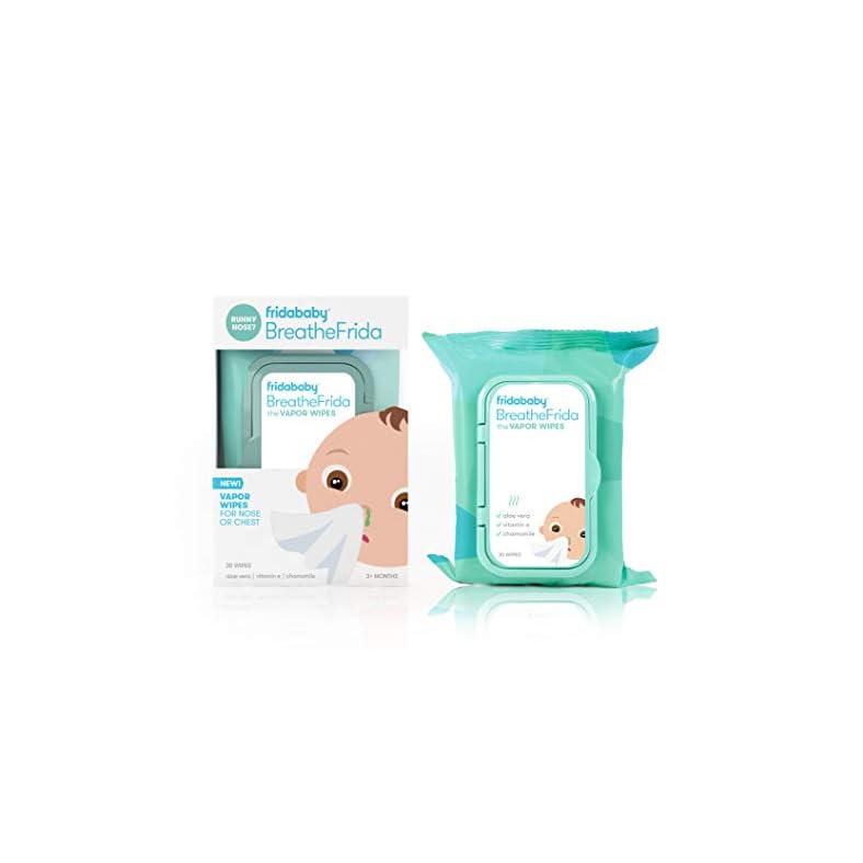 Breathefrida Vapor Wipes for Nose or Chest by Frida Baby 30 Count (Pack of 1)