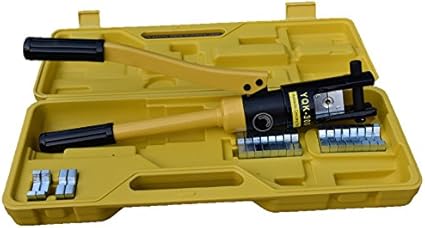 St Coffret Sertissage Hydraulique Pince Press A Sertir Outils Compression Hydraulique Pour Cables Et Cosses Electriques 10 300 Mm Amazon Fr Bricolage