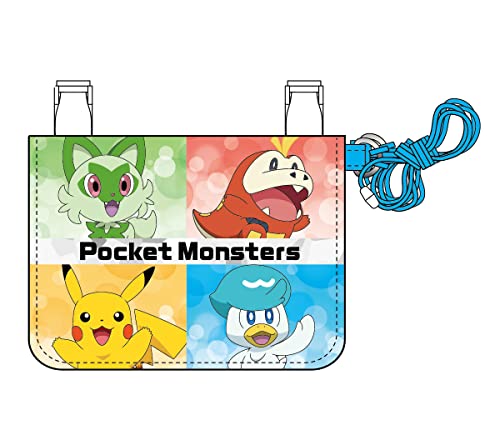 サンアート ポケットモンスター ネックコード付きミニおでかけウォレット ブルー [PM 3932 BLE]